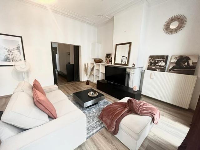 Modern Appartement In Hartje Gent Exteriör bild
